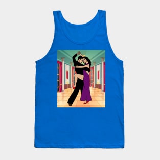 Couple Dancing Romantic Dance Tank Top